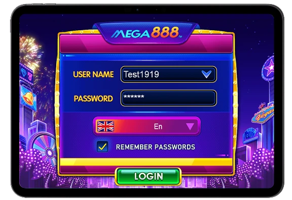mega888 test id